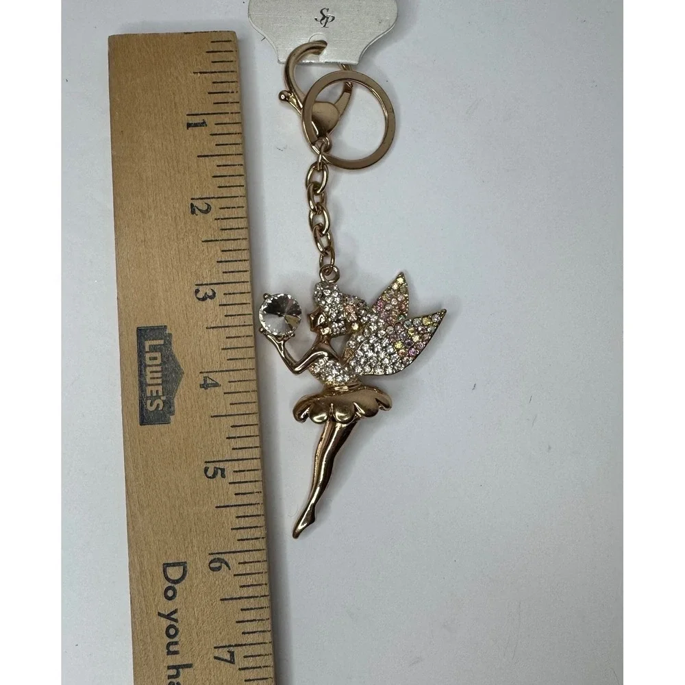 Rhinestone Fairy Keychain Or Purse‎ FOB